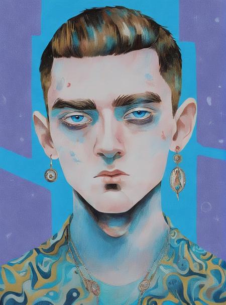 Graphic portrait