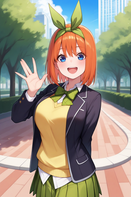 Yotsuba Nakano 中野 四葉 | The Quintessential Quintuplets | 5 Outfits [IllustriousXL]版本v1.0 (ID: 1047736)