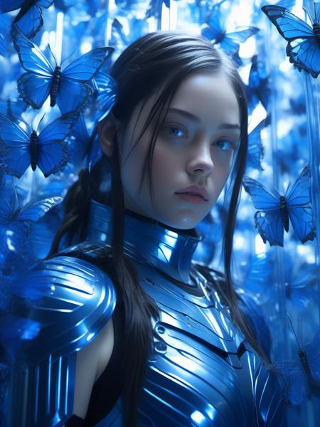 Blue_butterfly_SDXL 蓝色幻蝶