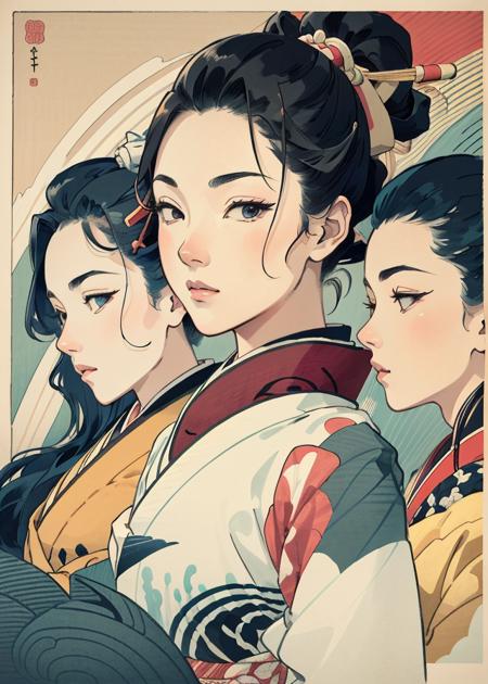 Ukiyo-e style