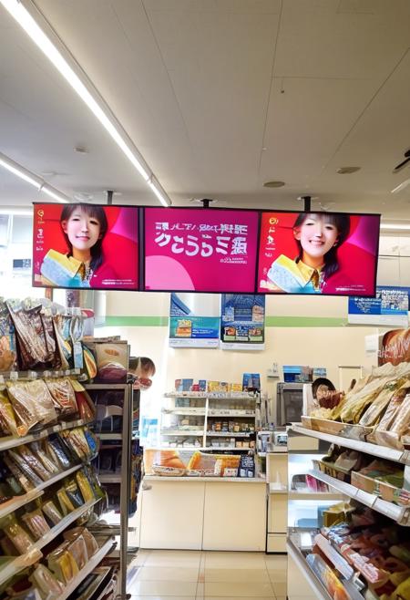 コンビニの店内F PONY