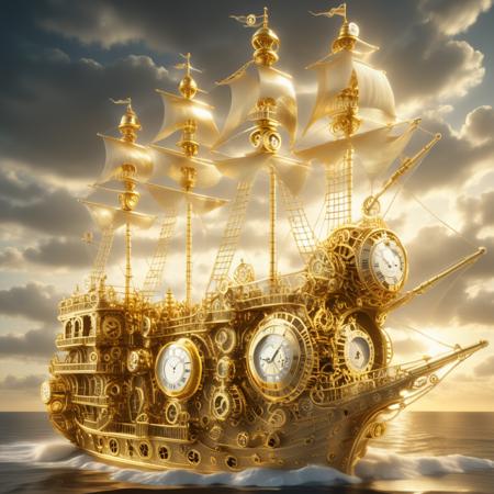 Golden Clock