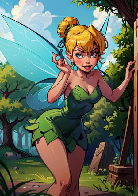 Tinker bell (Peter Pan) Disney - FLUX | SD 1.5 | XL PONY | Illustrious XL - by YeiyeiArt