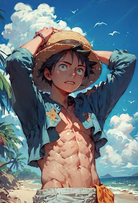 Monkey Di Luffy XL