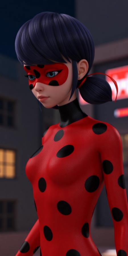 Marinette Dupain-Cheng, Ladybug, Miraculous. Different models and attires.