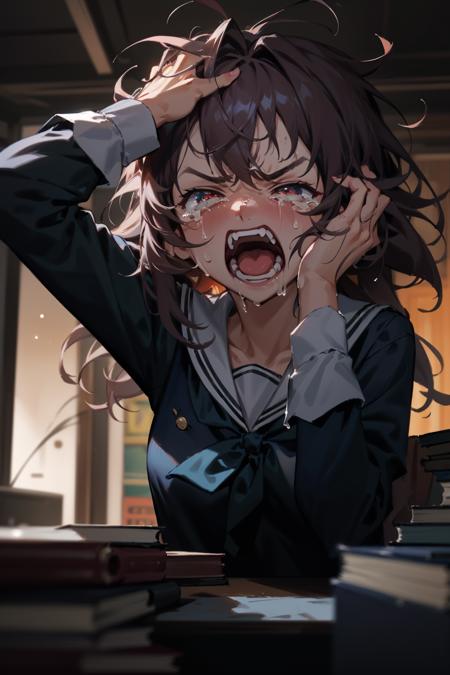open mouth pain screaming shouting angry expressions | 灵魂大叫 怒吼 尖叫 痛苦版本v1.0 (ID: 107745)