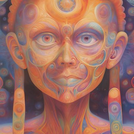 style of Alex Grey 375