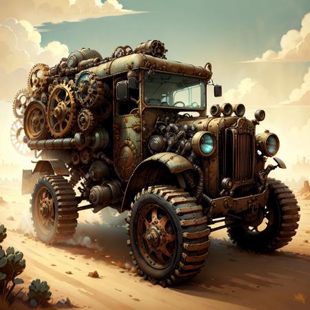 Steampunk REDONE - konyconi