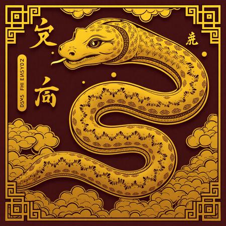 Year Of The Snake (Flux LoRA)