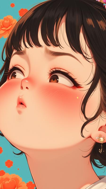 Big Face Expressions Flux1.d Lora