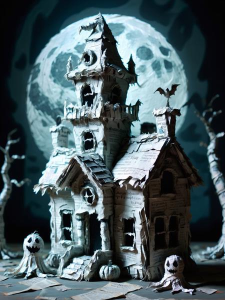 Papier Mache Style SDXL