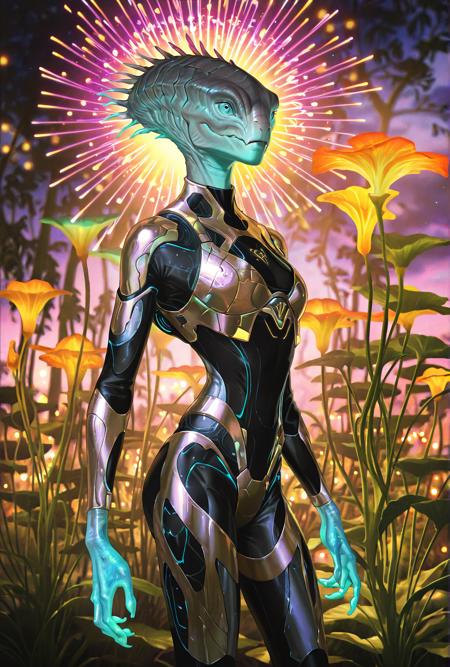 Stellaris Character/race Style Lora [FLUX+XL+Illustrous XL+Pony]