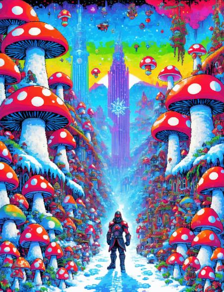 DonM - Shroom Kingdom 8bit [SD,SDXL,Pony]