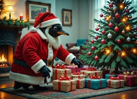 Santa Penguin [SDXL]
