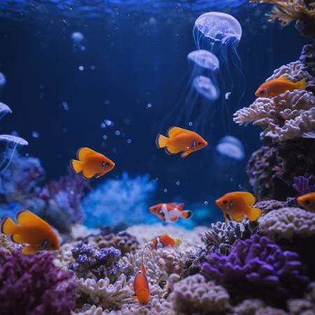 Underwater style XL + F1D (Marine life)