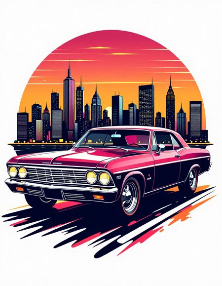 T-Shirt Vector Style - FLUX