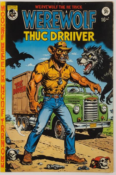 The Wizard's Vintage Comic Book Cover