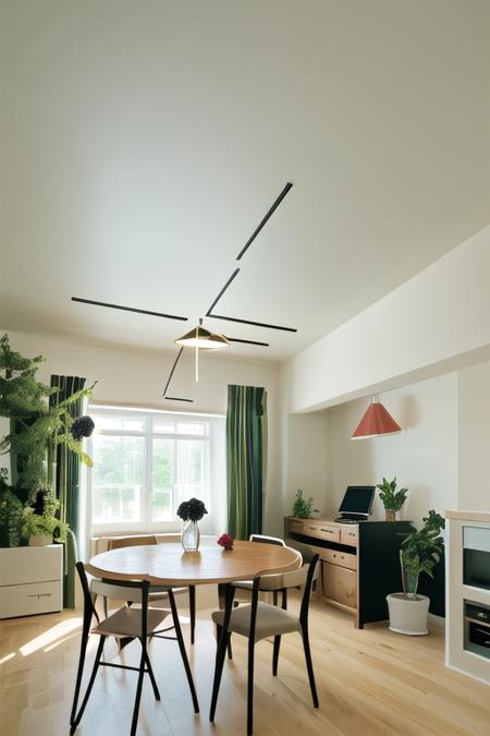 日本の住宅のLDK (living room & dining room & kitchen) SD15