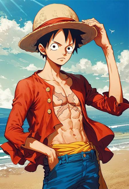 Monkey Di Luffy XL