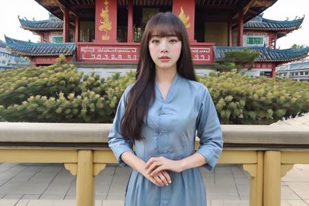 TQ- Buddhist costume | Áo lam Phật tử | Clothing LoRA版本v1.0 (ID: 104183)