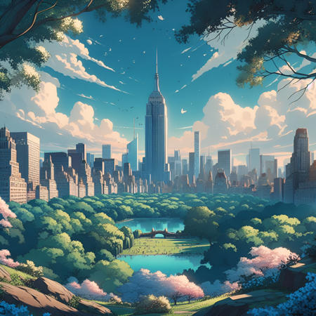 New York City, Empire State Building (Cityscape)