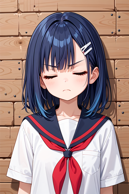 [SDXL] Closed eyes helper / 閉じ目補助