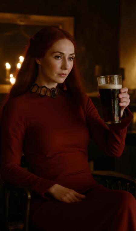 Melisandre of Asshai - Game of Thrones - Flux1.D