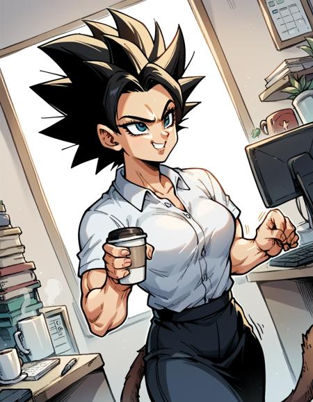 Saiyan Race - Concept - COMMISSION