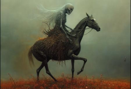 Style of Zdzislaw Beksinski