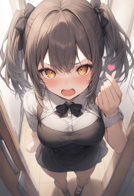 finger heart / 指ハート / 手ハート