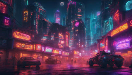 Cyberpunk Concept Art (VW Style)
