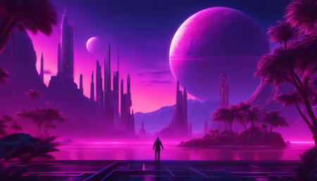 Alien Planet Concept Art (VW Style)