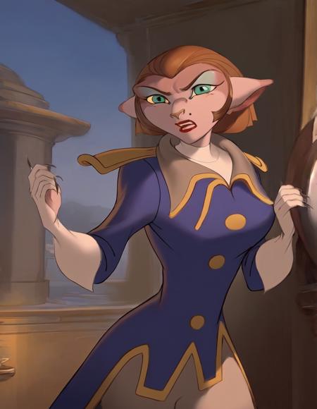 Captain Amelia - Treasure Planet