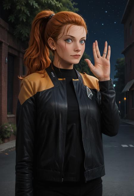 Vulcan Salute (Flux and Pony)