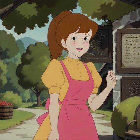 Waitress (Lupin III The Castle of Cagliostro) XL pony LORA
