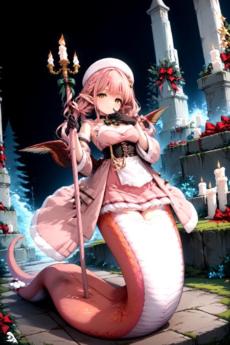 【エキドナ娘】ミテラス miteras (モンスター娘TD)