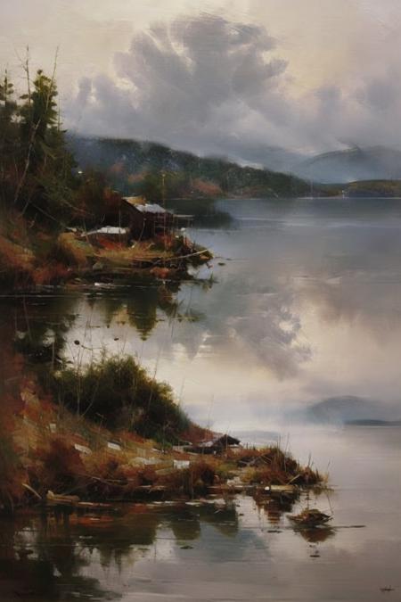 Oil painting(oil brush stroke) - 油画笔触