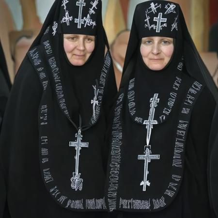 Orthodox nun