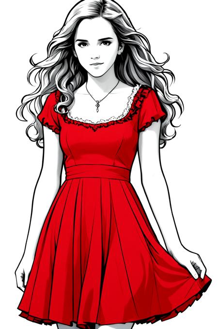 Hermione Granger (Emma Watson) 2010-2011 SDXL