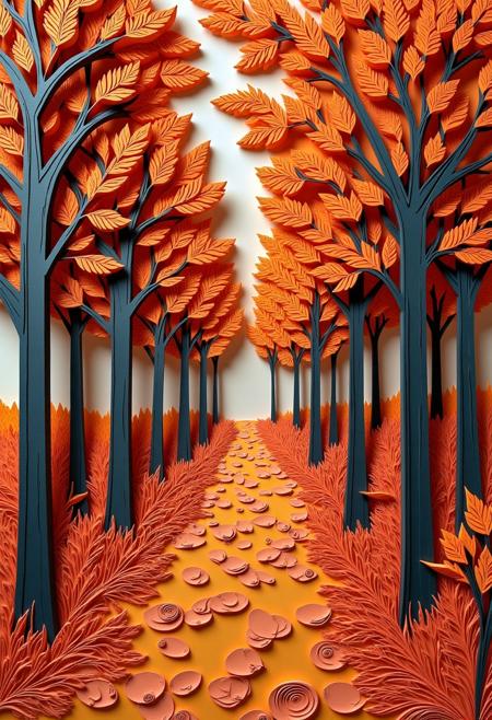 Paper Quilling And Layering Style - [Flux/SDXL/SD1.5]