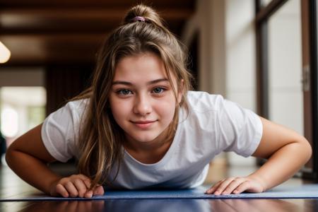 OpenPose, practicing push-up