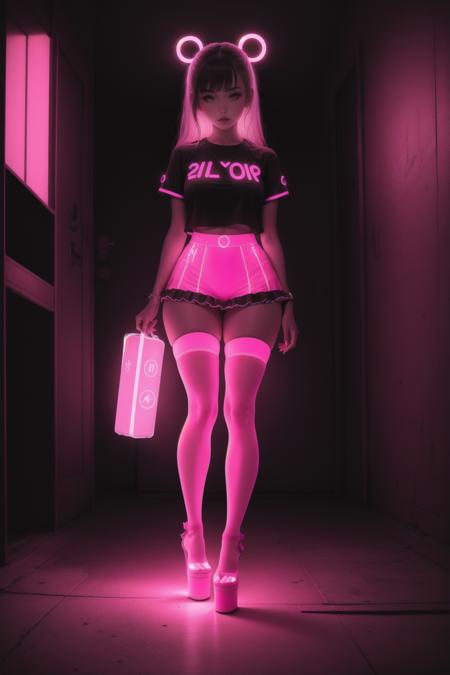 Luke's Neon Clothing and Accessories (Illustrious + Flux + Pony + 1.5 + XL)