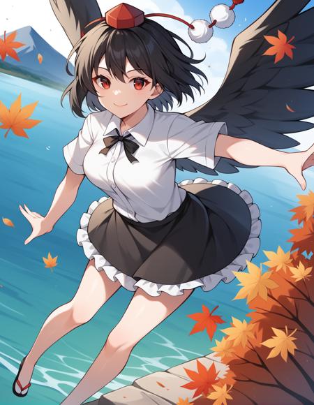 [Request] Aya Shameimaru [2 Outfits] (Touhou Project) / SDXL Pony Diffusion版本v1.0 (ID: 444140)