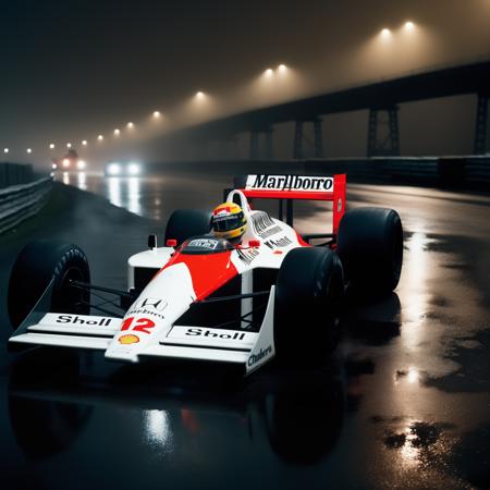 Senna's McLaren MP4/4 Formula One (1988)