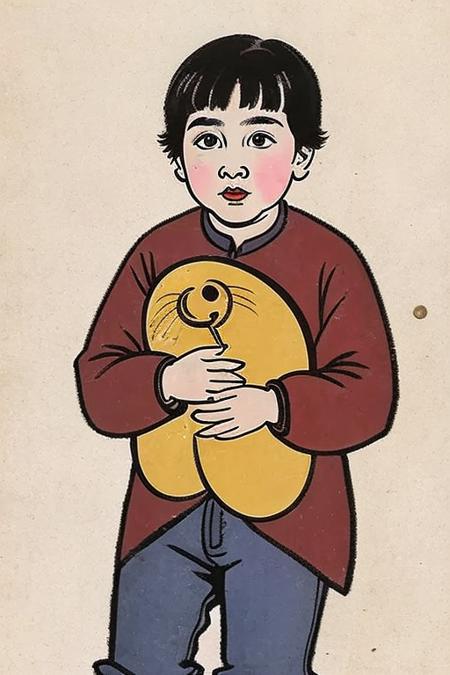 Chinese style comics--（丰子恺漫画风格）
