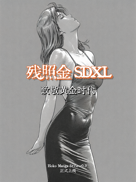 Zanshou-kin(残照金) SDXL Hoko Manga Style版本Hoko v0.9 (ID: 724312)