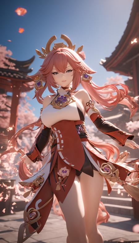 Yae Miko [Genshin Impact] LoRA XL