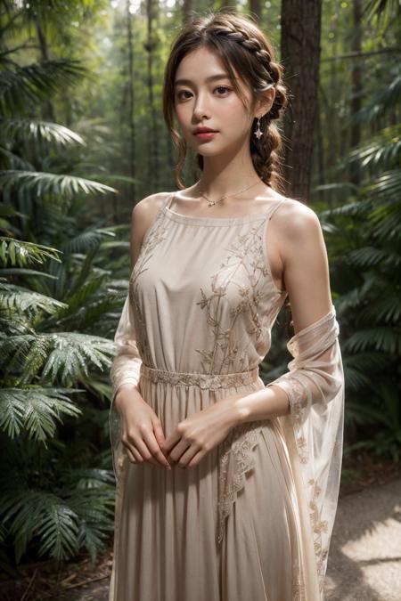 tulle lace dress (薄紗蕾絲洋裝)