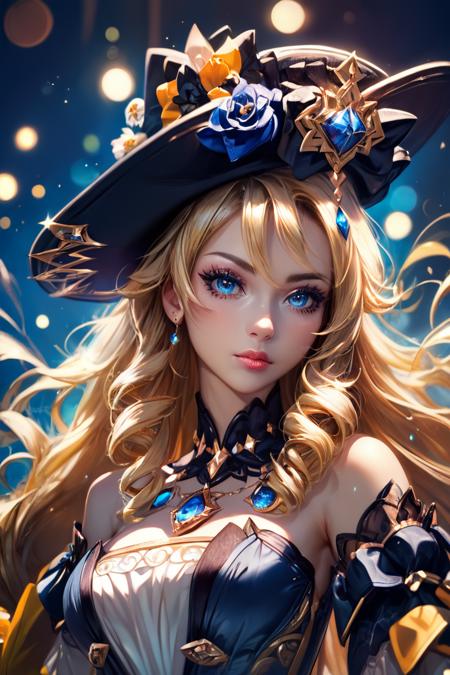 Navia Caspar: Radiant Rose | 娜维娅 (Genshin Impact) [Illustrious & SD1.5]