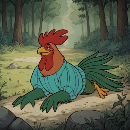 Alan-A-Dale the Rooster  (Robin Hood 1973)